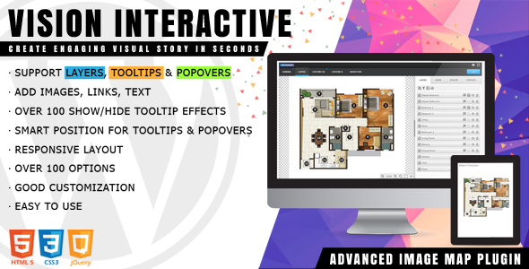 Vision Interactive - Image Map Builder for WordPress