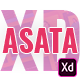 Asata - Creative Digital Agency Portfolio XD Template - ThemeForest Item for Sale