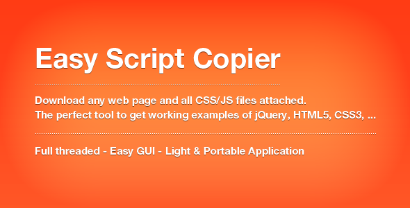 Easy Script Copier - Wyodrębnij HTML, CSS i JS!