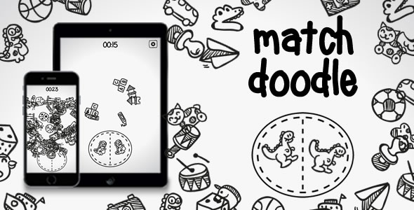 Match Doodle - HTML5 Game