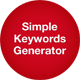 Simple Keywords Generator - CodeCanyon Item for Sale