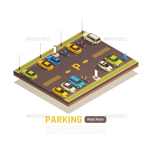 Parking Isometric View