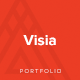 Visia - Responsive One Page Portfolio - ThemeForest Item for Sale
