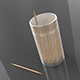 3D Double Pointed Toothpicks - 3DOcean Item for Sale