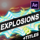 Explosion Elements And Titles | After Effects - VideoHive Item for Sale