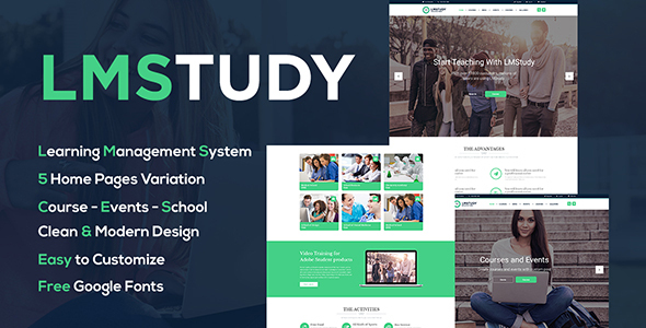 LMStudy – Education LMS WooCommerce Theme