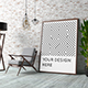 Framed Poster MockUps in Modern Interior - GraphicRiver Item for Sale