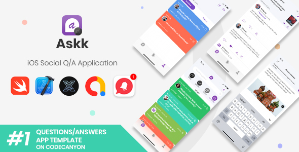 Askk | iOS Social Questions/Answers Application [XServer]