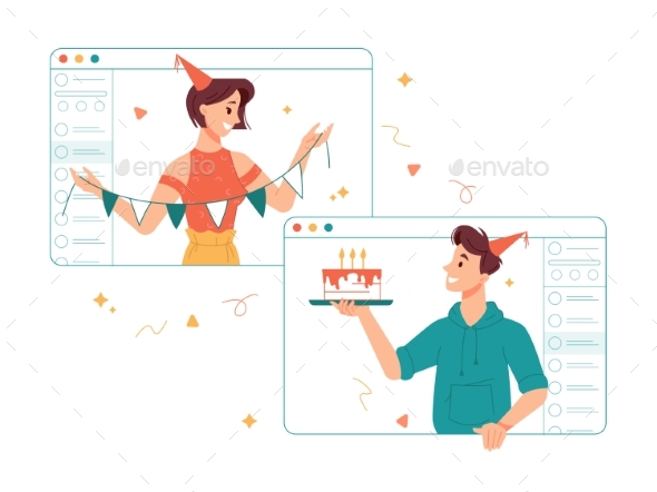 Online Congratulations with Birthday and Holidays