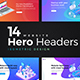 Isometric Hero Headers - GraphicRiver Item for Sale