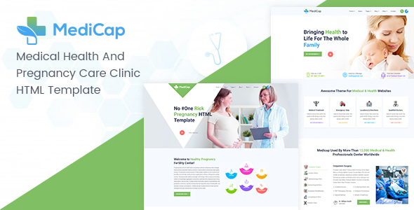 Medicap - Medical Health & Pregnancy Care Clinic HTML Template