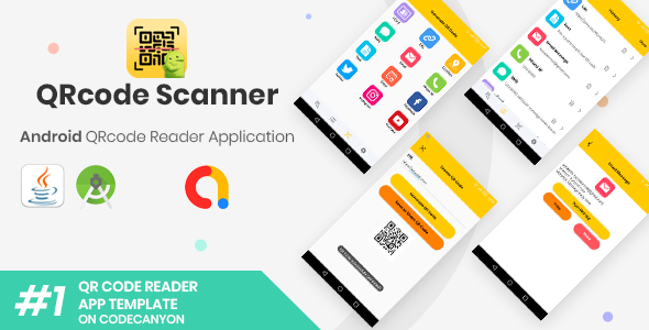 QRcode Scanner | Android QR Code/Barcode Reader and Creator Application