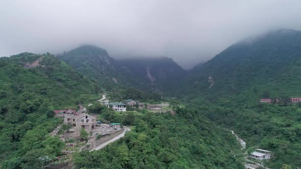 Farm Houses The Beauty of Hill Station In Himalayan Valley