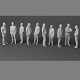 Low Poly People Collection 004 - 3DOcean Item for Sale