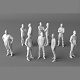 Low Poly People Collection 006 - 3DOcean Item for Sale