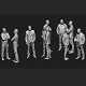 Low Poly People Collection 007 - 3DOcean Item for Sale
