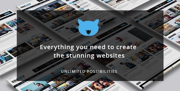 Shadowcat - A News and Magazine WordPress Theme