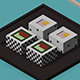 Low Poly Sushi, Chopsticks w/ Camera & Lighting Scene - 3DOcean Item for Sale