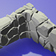 Low Stone Wall w/ Camera & Lighting Scene - 3DOcean Item for Sale