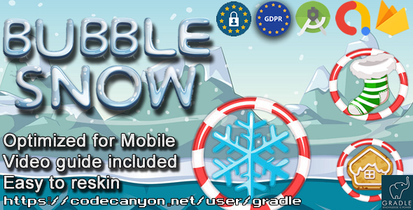 Bubble Snow (Admob + Gdpr + Android Studio)