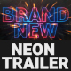 Cinematic Neon Trailer Teaser - VideoHive Item for Sale