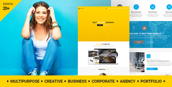 Connection – Creative Agency WordPress Theme