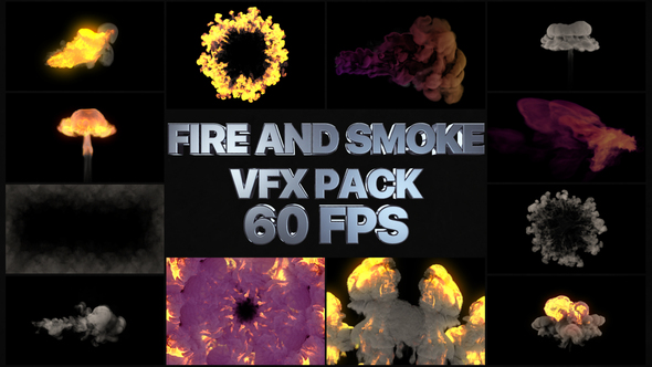 Fire And Smoke VFX Pack | After Effects