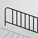 Low Poly Railed Fence w/Camera & Lighting Scene - 3DOcean Item for Sale