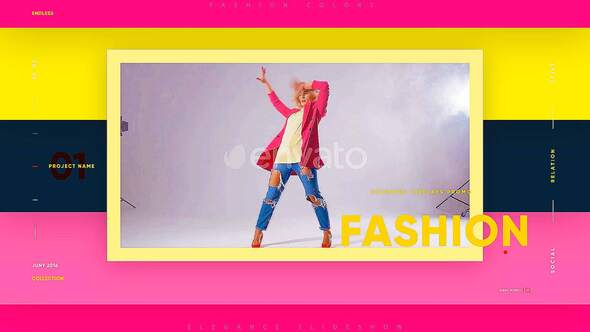 Fashion Colors Elegance Slideshow