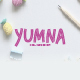 Yumna | Cartoon font - GraphicRiver Item for Sale