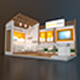 EXHIBITION STAND MPM 18 sqm - 3DOcean Item for Sale
