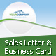 Sales Letter & Business Card - Realestate style - GraphicRiver Item for Sale