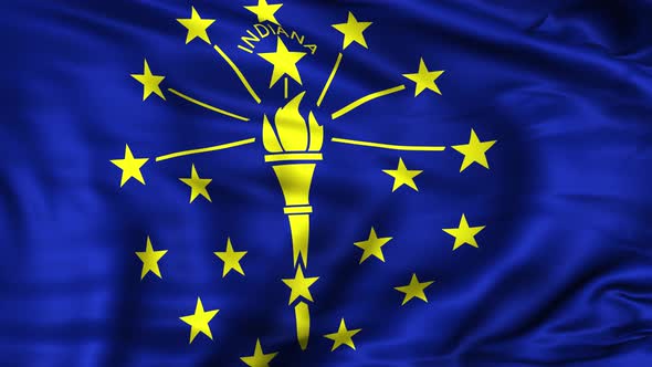 Indiana State Flag