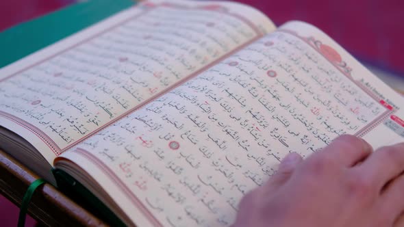 Close up Quran