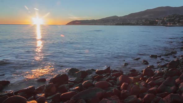 Sunset on the Beach