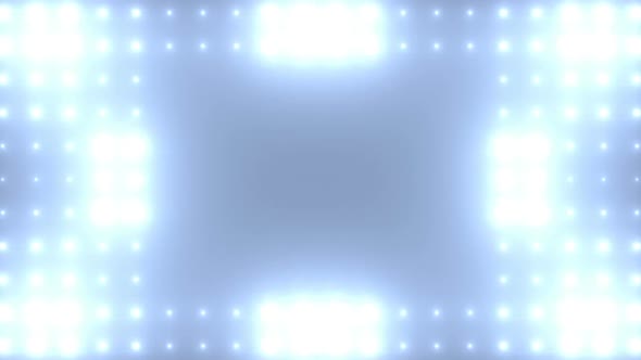Loop seamless background optical lens flares Spotlight Flood Light Flashing Wall