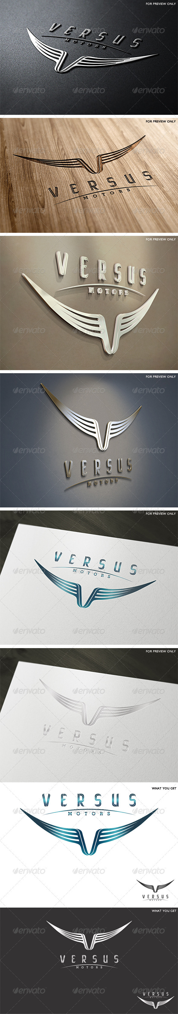 Versus Motors Logo Template