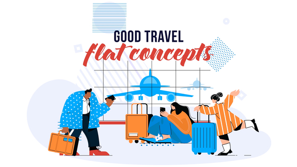 Good Travel - Flat Concept