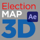 United States Election Map 3D - VideoHive Item for Sale