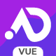 Apdash - Vue JS App Landing Page Template - ThemeForest Item for Sale