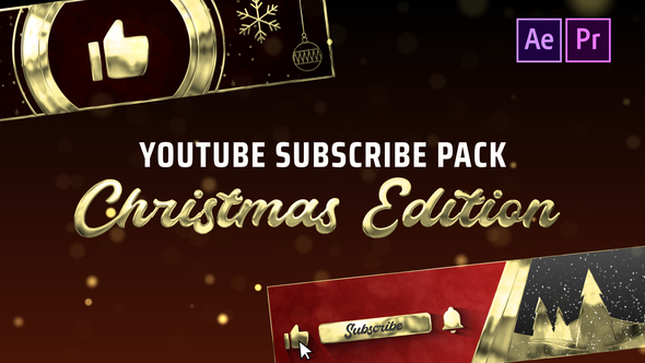 Youtube Subscribe Pack (Christmas Edition) alt