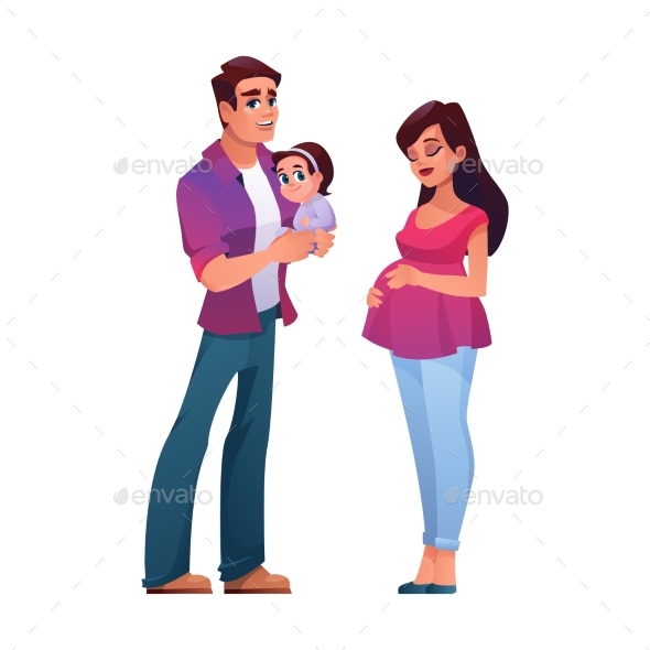 Young Family and Toddler