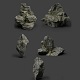 Collection of 5 low poly rocks - 3DOcean Item for Sale