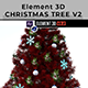 Element 3D christmas tree Set_V2 - 3DOcean Item for Sale
