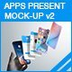 Apps Presentation Mock-up v2 - GraphicRiver Item for Sale