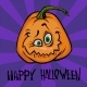 Happy Halloween Pumpkin Funny Faces. Autumn - GraphicRiver Item for Sale