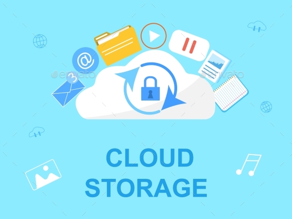 Cloud Storage Concept