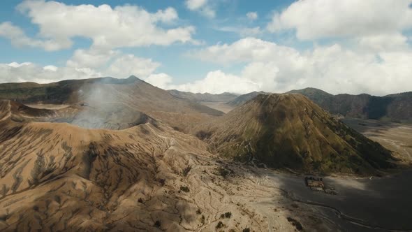 Active Volcano Crater