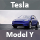 Tesla Model Y 2021 - 3DOcean Item for Sale