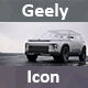 Geely Icon 2020 - 3DOcean Item for Sale